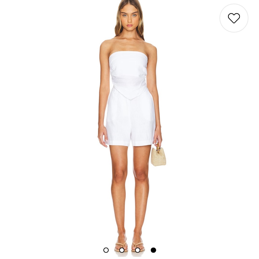 Faithfull the Brand Antibes Short in White